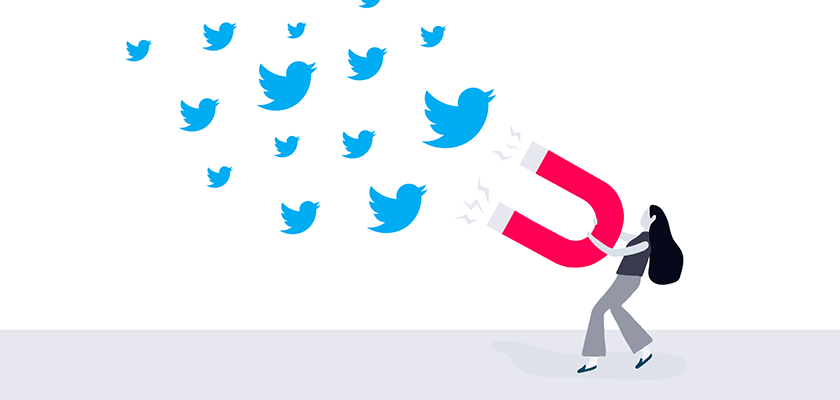 افزایش فالوئر در توییتر